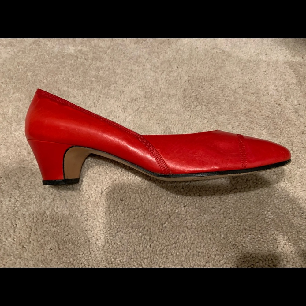 Women’s Ferragamo block heels
